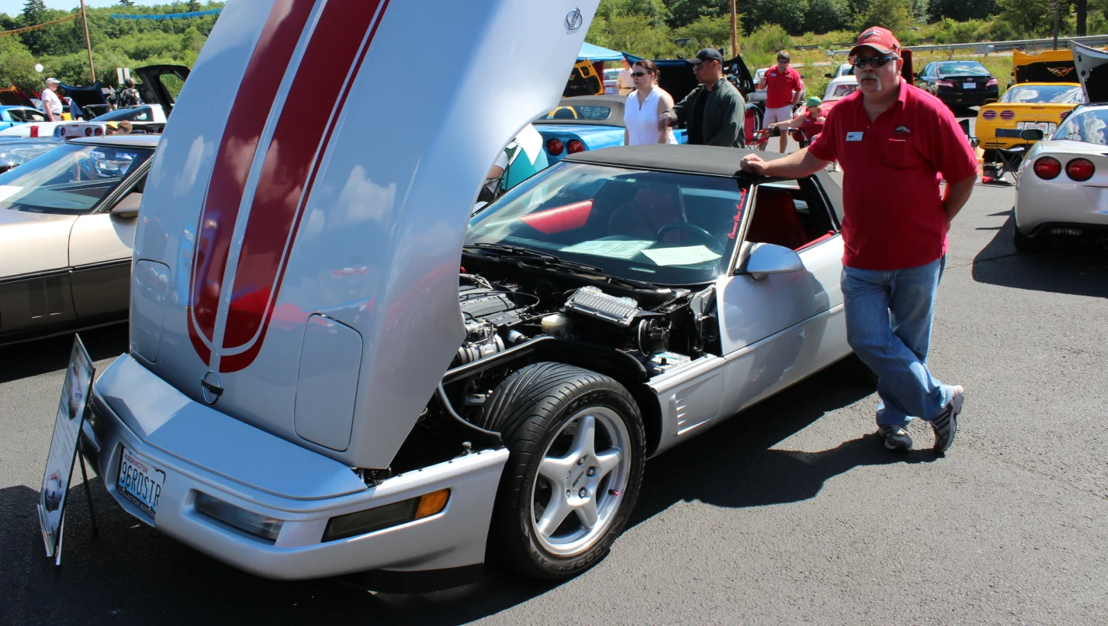 Click to Enlarge-Esc to Close Corvette Generations/C4/C4 1996 Silver -Thomas.webp